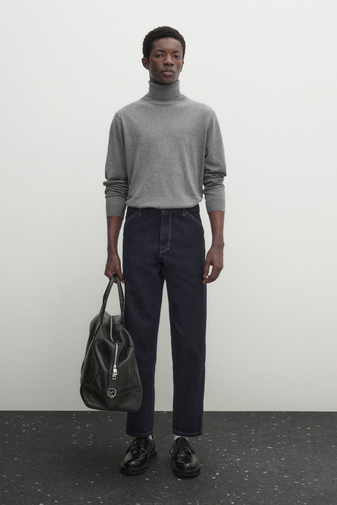 Floral Printed Side Split Shirt Dress With Self Belt - Image 3